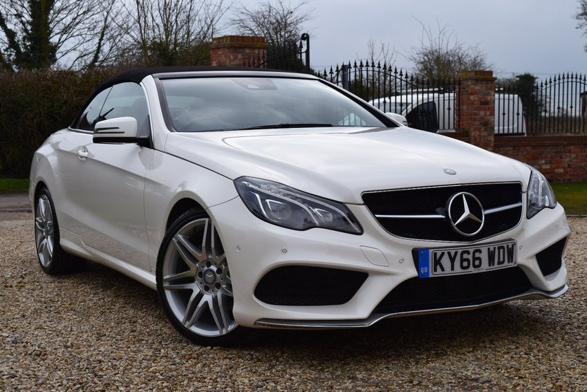 View MERCEDES-BENZ E CLASS E 350 D AMG LINE EDITION